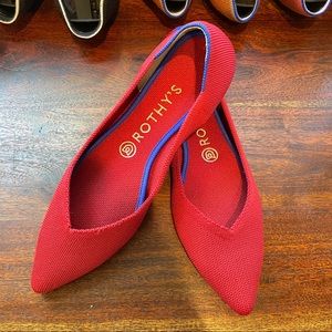 Rothy’s Chili Red Points 8.5